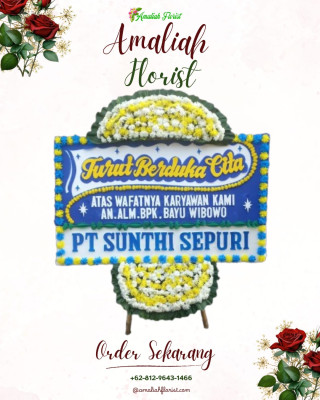 Papan Bunga Duka di Tobulung