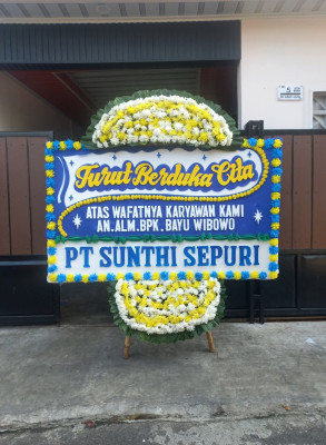Papan Bunga Duka di Tobulung